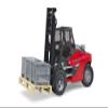 Linde HTI60 Fork Lift w Pallet and 3 Cargo Cages view 1