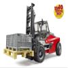 Linde HTI60 Fork Lift w Pallet and 3 Cargo Cages view 2