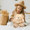 AlpacaNext Soft and Cuddly Baby Alpaca Teddy Bear - 9 inch. Premium Alpaca Stuffed Animal Handmade on Genuine Alpaka Fur. Cute Bear (9 inches, Beige) view 3