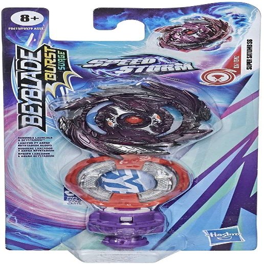 Beyblade Burst Surge Speedstorm F0615 Spinning Top Super Satomb S6