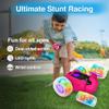 Contixo SC3 RC Stunt Car, Pink 2.4GHz 4WD Double-Sided 360 Rotating flip Racer Remote Control Toy Cars with LED Lights for Kids Girls Boys Age 4-12 Birthday Gift view 2