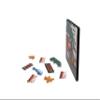 Cars, Trucks and Builders Tatro Go! | 16 pc Magnetic Travel PLAYSET | Hand-Built  1 Soft Touch Foam + 15 Magnet Images with Clear Laminate Coating for Easy Care | Water Resistant, Child Safe. view 3