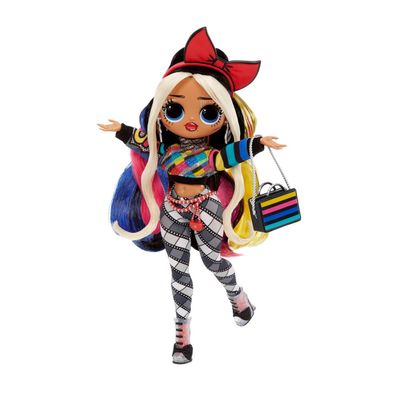 L.O.L. Surprise! OMG Movie Magic Starlette Fashion Doll with 25 Surprises Including 2 Outfits, 3D Glasses, Accessories, Reusable Playset Gift for Kids, Toys for Girls Boys Ages 4 5 6 7+ Years Old