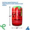 Dazmers Inflatable Battle Obstacles Set - Inflatable Bunker Fort - 3 Inflatable Barriers - Barrel, Container Box and Wall - Laser Tag, Paintball, Dart Blaster, Water and Airsoft Guns view 4