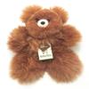 AlpacaNext Soft and Cuddly Baby Alpaca Teddy Bear - 12 inch. Premium Alpaca Stuffed Animal Handmade on Genuine Alpaka Fur. Cute Bear (12 inches, Brown) view 1