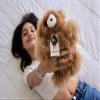 AlpacaNext Soft and Cuddly Baby Alpaca Teddy Bear - 12 inch. Premium Alpaca Stuffed Animal Handmade on Genuine Alpaka Fur. Cute Bear (12 inches, Brown) view 2