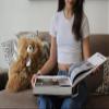AlpacaNext Soft and Cuddly Baby Alpaca Teddy Bear - 18 inch. Premium Alpaca Stuffed Animal Handmade on Genuine Alpaka Fur. Cute Bear (18 inches, Brown) view 2