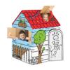 Bankers Box at Play Large Color in Dog Playhouse, Cardboard Playhouse and Life Size Craft Activity for Kids and Families view 4