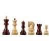 Bobby Fischer Zagreb Redwood & Boxwood Chess Set with 3.75 in. King  Premium Weighted Wooden Chess Pieces Only, Classic European Staunton Chess Set, Luxury Chess Set & Tournament Chess Set for Adults view 3