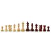 Bobby Fischer Ultimate Redwood & Boxwood Staunton Chess Set with 3.75 in. King  Weighted Wooden Chess Pieces Only, Luxury Chess Set, and Premium Tournament Chess Set for Adults view 3