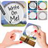 Photo Frame Fridge Magnets, Dry Erase Whiteboard Surface, Home Office and School Supplies Materials, Magnetic Frame Portable Reminder (Matthew) view 1