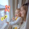 ALASOU 3PCS Suction Cup Spinner Toys for 1 Year Old Boy Girl|Spinning Top 12 18 Months|1 2 Year Old Boy Birthday Gift|Baby Bath Toy for Kids Ages 1-3|Sensory Airplane Travel Toy for Infant Toddlers view 2