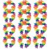 Fun Express Rainbow Flower Headbands  Vibrant Hair Accessories for Kids and Adults  Parties Birthdays and Celebrations Colorful Floral Design for Special Events  Bright Assorted Colors  12 Pieces view 1