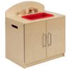 Flash Furniture Hercules Children's Wooden Kitchen Sink for Commercial or Home Use - Safe, Kid Friendly Design view 4