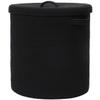 16" x 16" x 18" Extra Large Storage Basket with Lid, Cotton Rope Storage Baskets, Laundry Hamper, Cloth Bin, for Clothes Towels Blankets Pillows Storage in Living Room, All Black Basket with Cover view 1