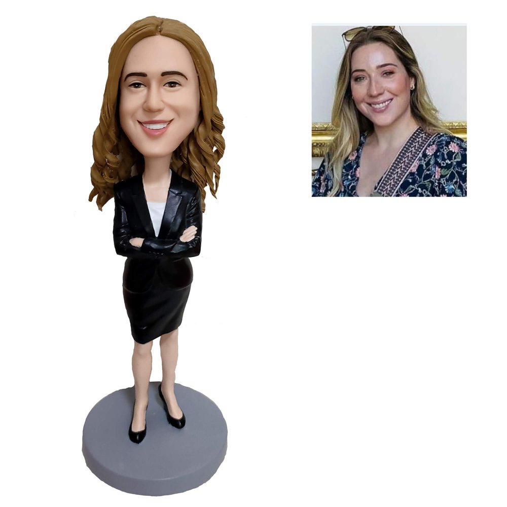 7" Personalized Bobblehead Custom Made Bobblehead of Yourself or Someone You Love,Great Unique Gift for Birthday,Christmas,Graduation,Anniversary