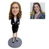 7" Personalized Bobblehead Custom Made Bobblehead of Yourself or Someone You Love,Great Unique Gift for Birthday,Christmas,Graduation,Anniversary view 1