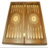 BACKGAMMON set WOODEN BOARD GAME Nardi Nardy checkers chess carving Ornament hand made gift wood table game view 1