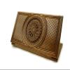 BACKGAMMON set WOODEN BOARD GAME Nardi Nardy checkers chess carving Ornament hand made gift wood table game view 2