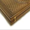 BACKGAMMON set WOODEN BOARD GAME Nardi Nardy checkers chess carving Ornament hand made gift wood table game view 4