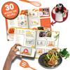 Abacus Brands VR MasterChef Junior - Virtual Reality Kids Cookbook and Interactive Food Science STEM Learning Activity Set (Full Version - Includes Goggles) - for Ages 8 and Up [Packaging May Vary] view 2