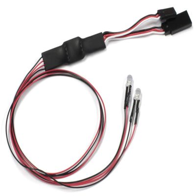 Kyosho 97054-2R-B LED Light Unit 5mm/2 Bulbs/L=400/Red : 1970 Chevelle SS
