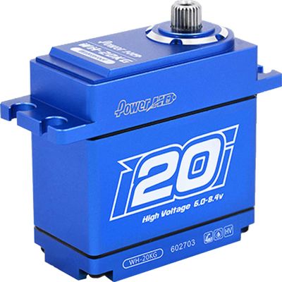 Power HD Titanium Gear Digital Servo, 277.7 oz, Waterproof, RC Vehicle Servo, Teen & Adult, No Batteries Required