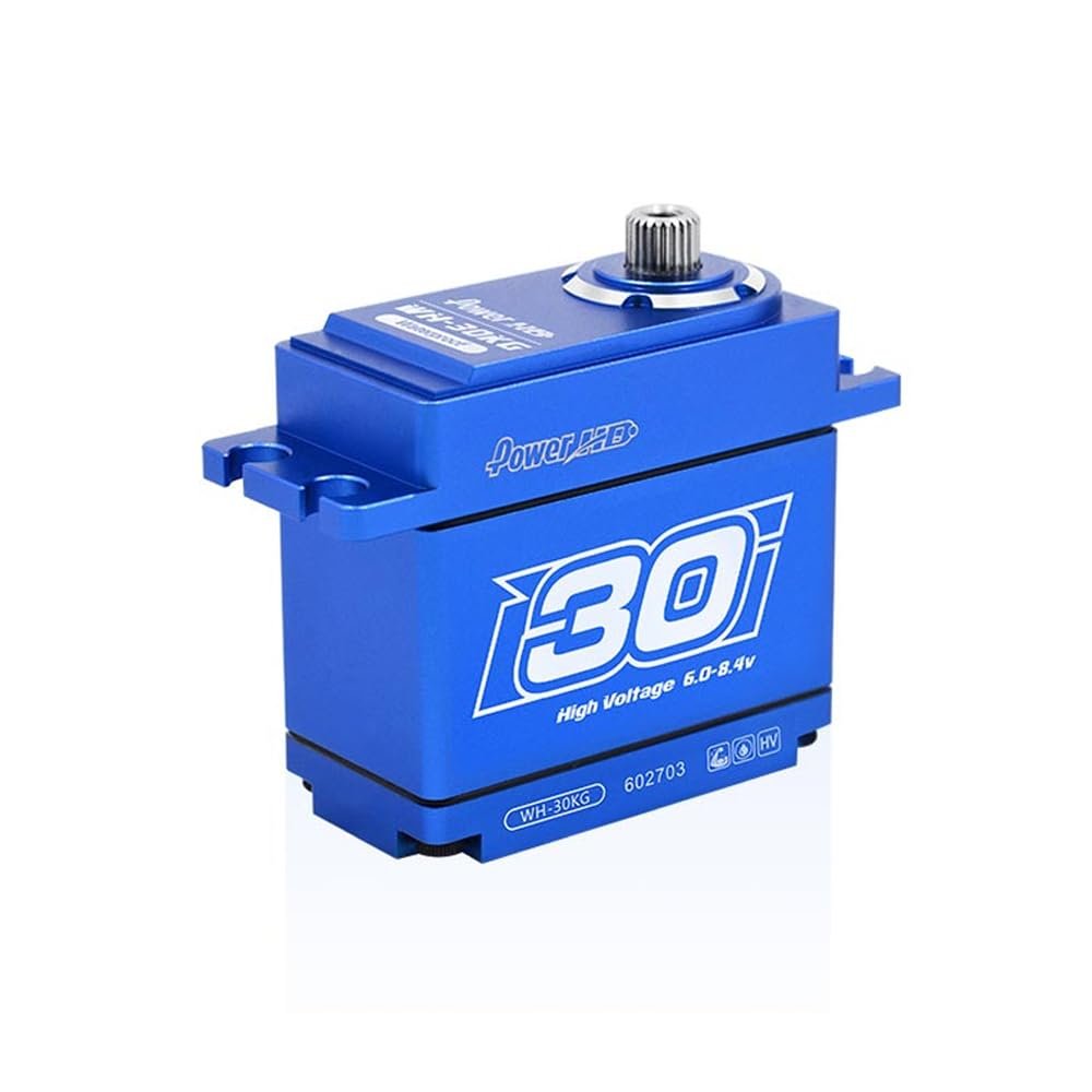 POWER HD WH-30KG Waterproof 416.6 oz / .11 Titanium Gear Digital Servo