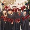 2025 Graduation Banner Party Decorations Red and Black, We are So Proud of You Congratulations Banner for High School College Red and Black Graduation Party Decorations 2025 view 3