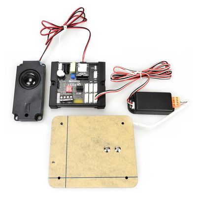 BearHoHo Escape Room Props Puzzles Scale Sensor Put The Right Weight on Scale Sensor to Open 12V Electromagnetic Locks for Room Escape and Exit Game Owners (with Audio)
