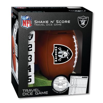 MasterPieces Game Day - NFL Las Vegas Raiders - Shake N' Score Dice Game