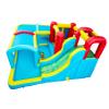 WELLFUNTIME Inflatable Bounce House with Slide, Jumping Castle with Blower and Wave Pool, Basketball Rim, Long Tunnel view 3