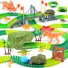 BEMITON Dinosaur Toys Race Car Track, Create a Dinosaur World Road Race, Flexible Dinosaur Track Toys Set, Christmas Birthday Gifts for 3 4 5 6 7 Years Old Boys Girls Kids view 1