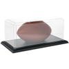 Pioneer Plastics 576CPBASE Clear Plastic Football Display Cases, 15.5" W x 7" D x 6" H, Pack of 4 view 3