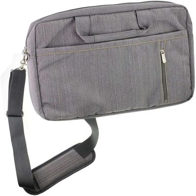 Navitech Grey Water Resistant Tablet Bag - Compatible with Facetel Q3 Pro 10 inch Tablet