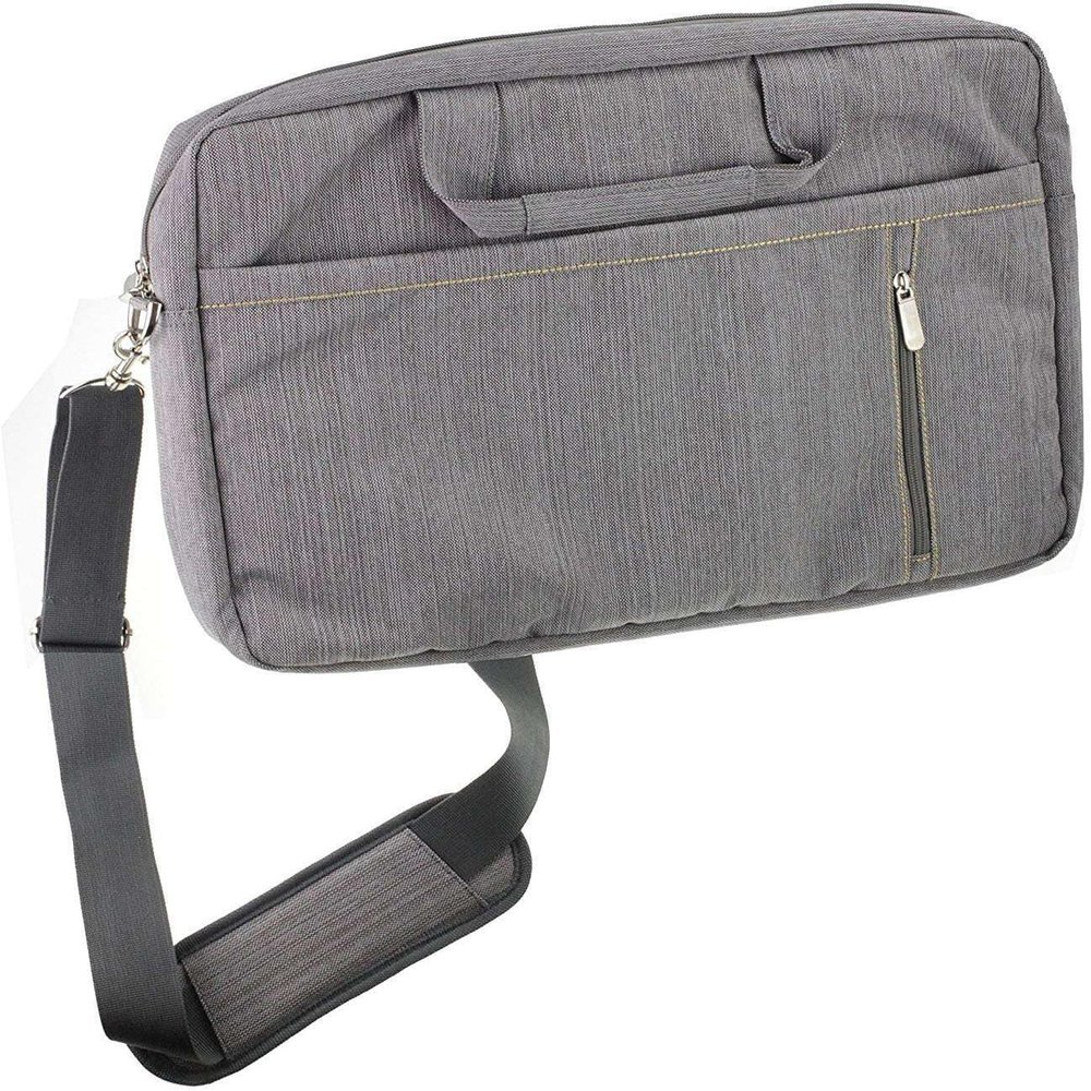Navitech Grey Water Resistant Tablet Bag - Compatible with Facetel Q3 Pro 10 inch Tablet