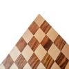 12" Solid Inlaid Wood Roll Up Travel Chess Game Board in Golden Rosewood - 39 mm Square - Premium Wood Chess Board view 1