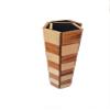 12" Solid Inlaid Wood Roll Up Travel Chess Game Board in Golden Rosewood - 39 mm Square - Premium Wood Chess Board view 2