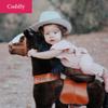 PonyCycle Model U-2021 Ride on Horse Toy Plush Walking Animal Chocolate Brown Horse Medium Size for Age 4-9 Ux421 view 2