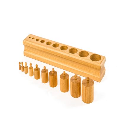 BSM -EF91106 Montessori-CYLINDERS NO1 - EF91106 - EF91106 - EF91106 - Multi-Coloured