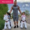PonyCycle Model U-2021 Ride on White Horse Unicorn Toy Plush Walking Animal Medium Size for Age 4-9 Ux404 view 3