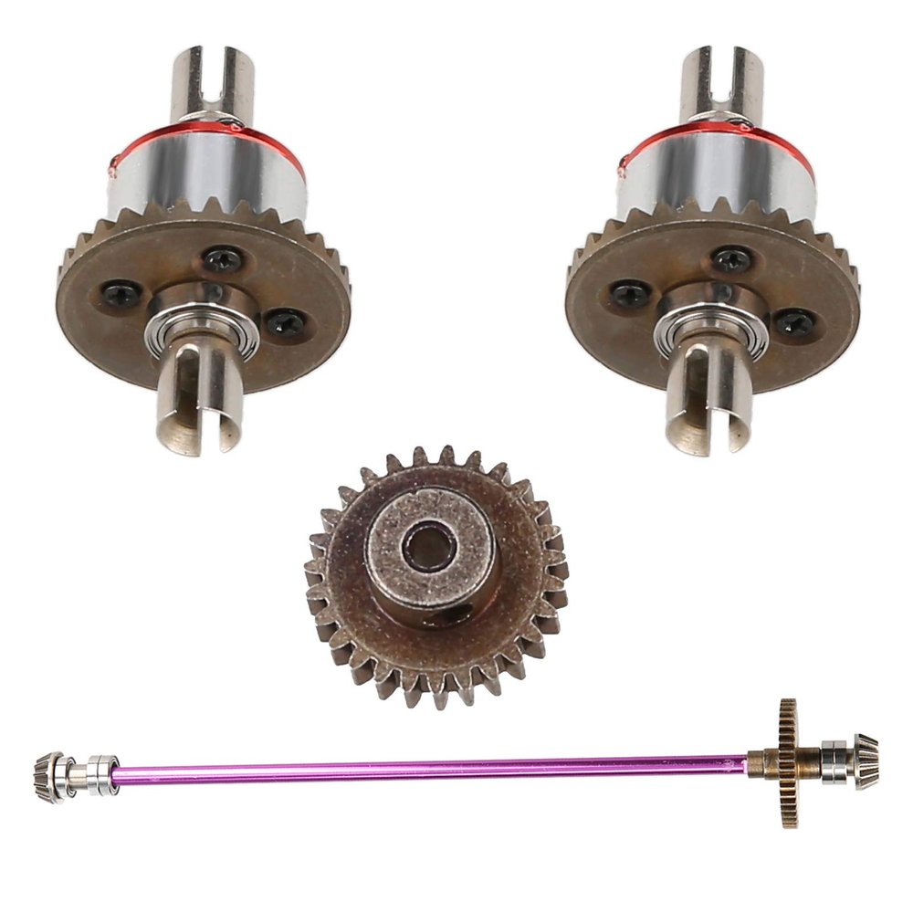 GoolRC Metal Differential Gear Main Transmission Set Replacement for WLtoys 124019 124018 1/12 RC Car
