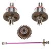 GoolRC Metal Differential Gear Main Transmission Set Replacement for WLtoys 124019 124018 1/12 RC Car view 1