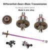 GoolRC Metal Differential Gear Main Transmission Set Replacement for WLtoys 124019 124018 1/12 RC Car view 2