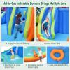 BOUNTECH Inflatable Water Slide Park, 15x14.5FT Mega Kids Waterslide Outdoor w/Dual Slides&Climbing for Racing Fun, Splash Pool, Blow up Water Slides Inflatables for Big Kids Backyard Party Gifts view 3