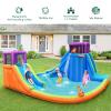 BOUNTECH Inflatable Water Slide Park, 15x14.5FT Mega Kids Waterslide Outdoor w/Dual Slides&Climbing for Racing Fun, Splash Pool, Blow up Water Slides Inflatables for Big Kids Backyard Party Gifts view 4