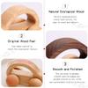 Organic Baby Push Car Wooden Toys 2pc Wood Car and Fine Movement Development and Infant Grasping Montessori Toys view 4