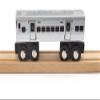 MUNI PALS Metro North Railroad Wooden Railway M7 2-car SetChild Safe and Tested Wood Toy Train view 2
