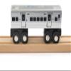 MUNI PALS Metro North Railroad Wooden Railway M7 2-car SetChild Safe and Tested Wood Toy Train view 3