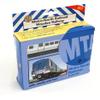 MUNI PALS Metro North Railroad Wooden Railway M7 2-car SetChild Safe and Tested Wood Toy Train view 4